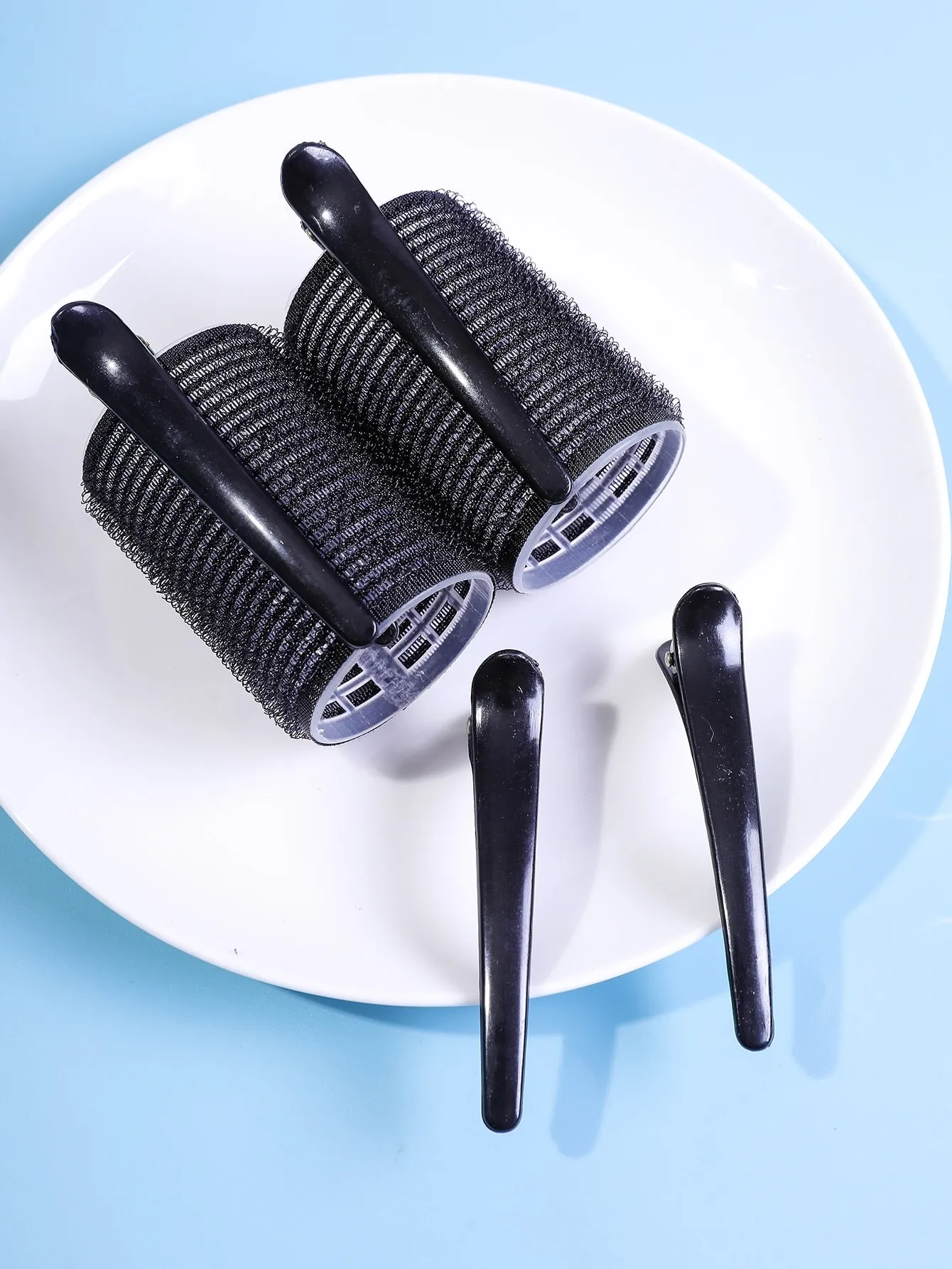 12pcs Self-adhesive Hair Roller & 12pcs Hair Clip