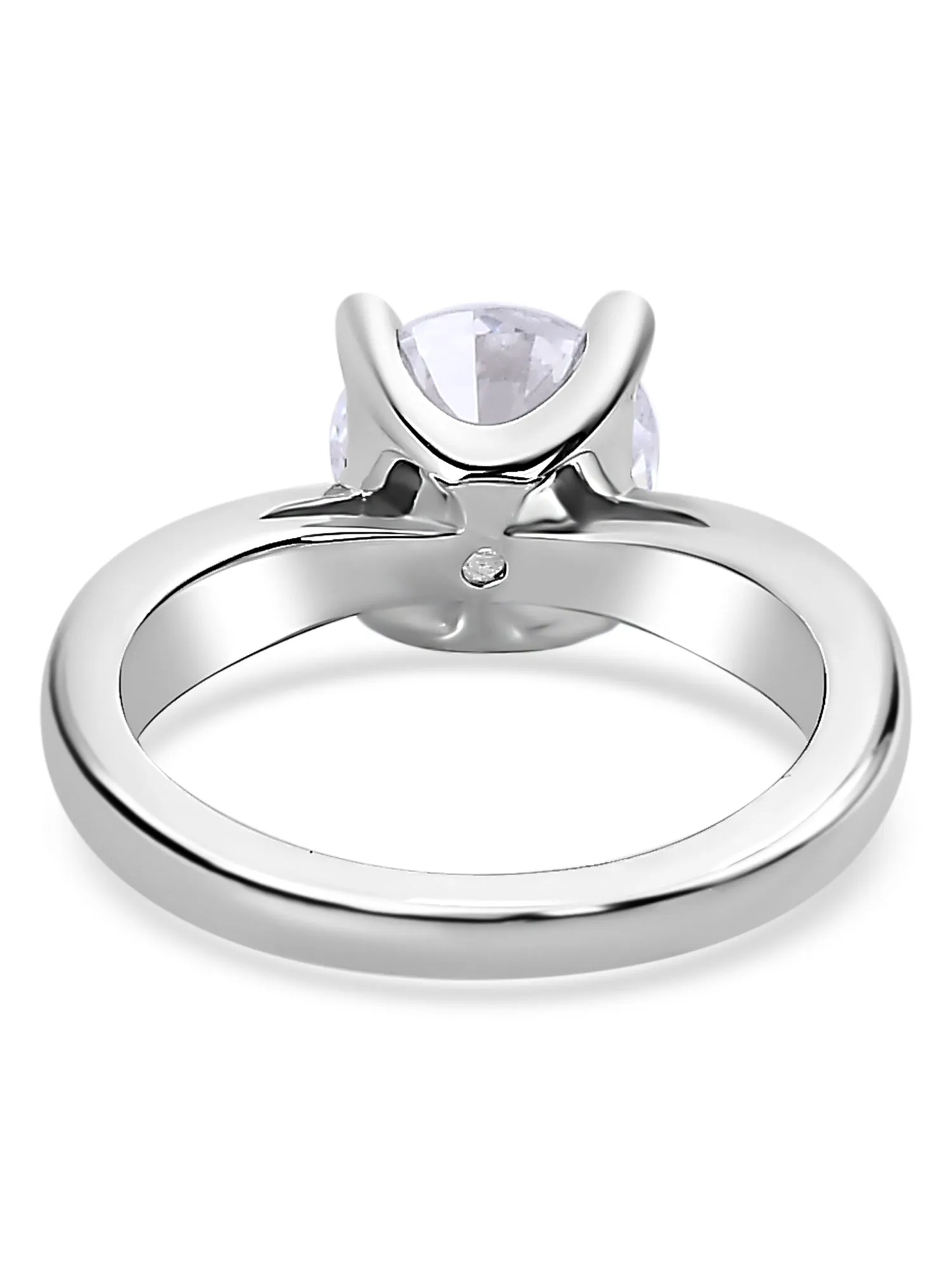 2 Carat Single Solitaire Stone Ring