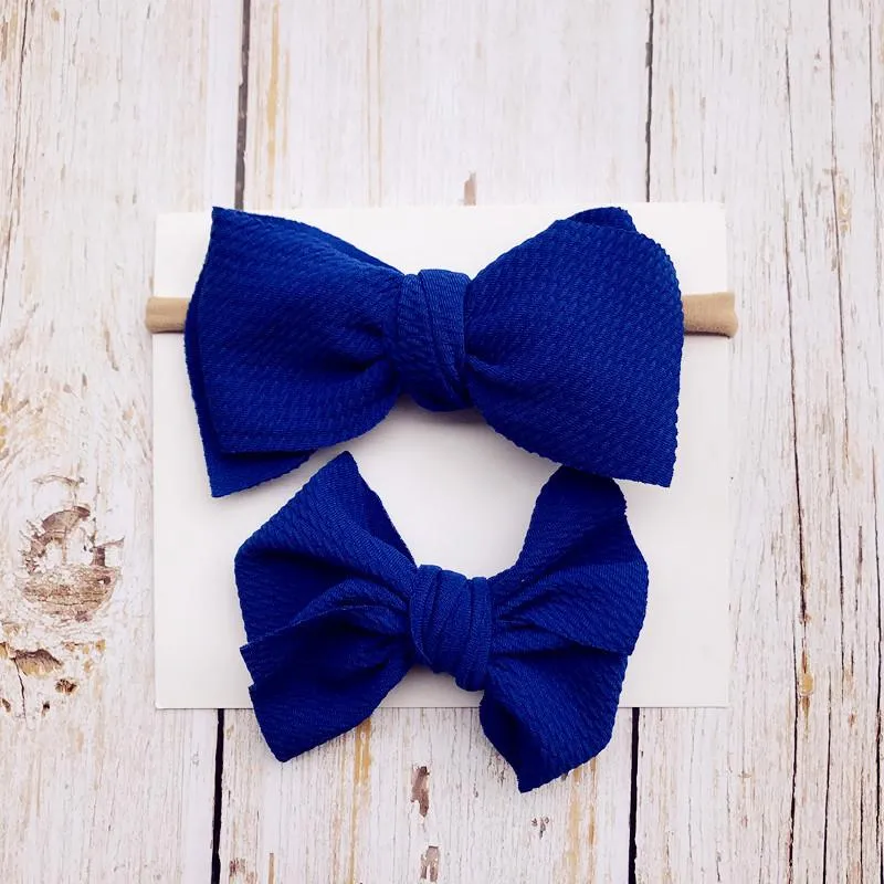 2-Piece Baby Bow Hair Band   Hair Clip