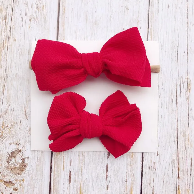 2-Piece Baby Bow Hair Band   Hair Clip