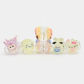 6PC PACK STYLISH HAIR CATCHER/CLAW CLIP FOR GIRLS