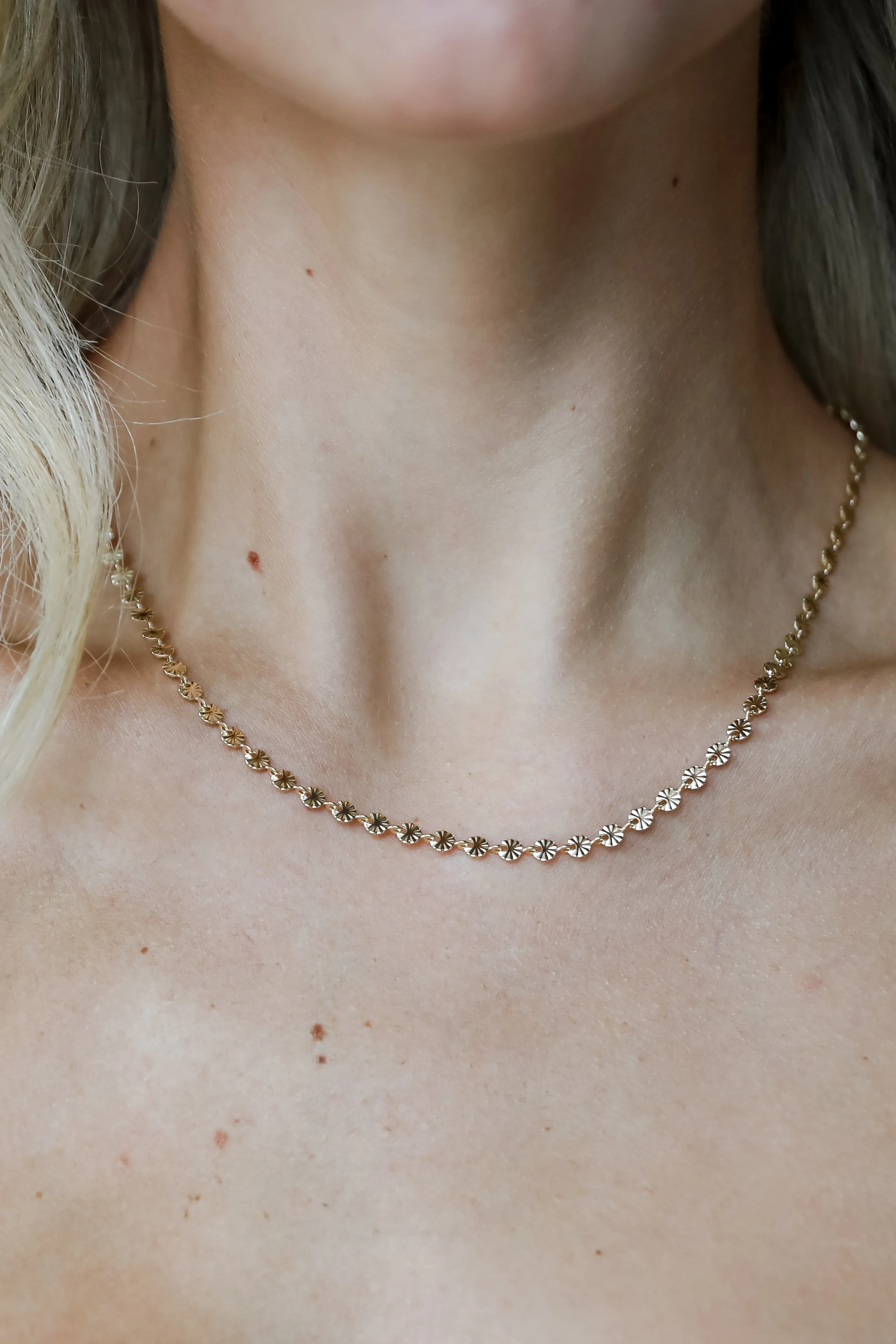 Adeline Gold Chain Necklace