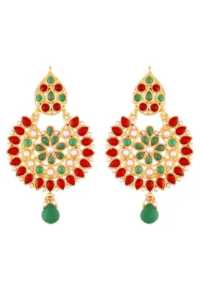 Alloy Chandbali Earrings