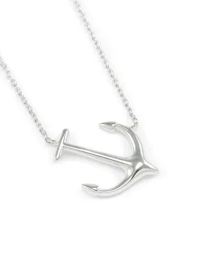 Anchor Sideways Pendant