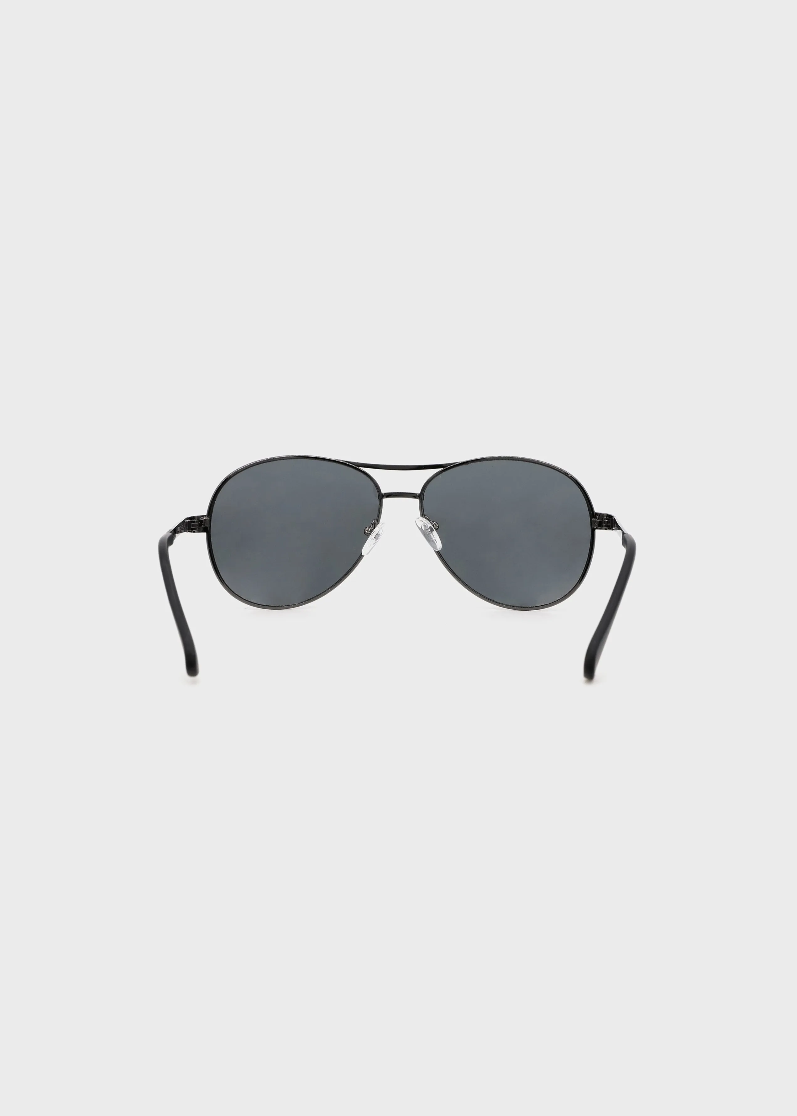 Aviator Sunglasses With Dark Grey Lens  - B0001SDGN