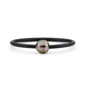 Black Cultured Pearl Neoprene