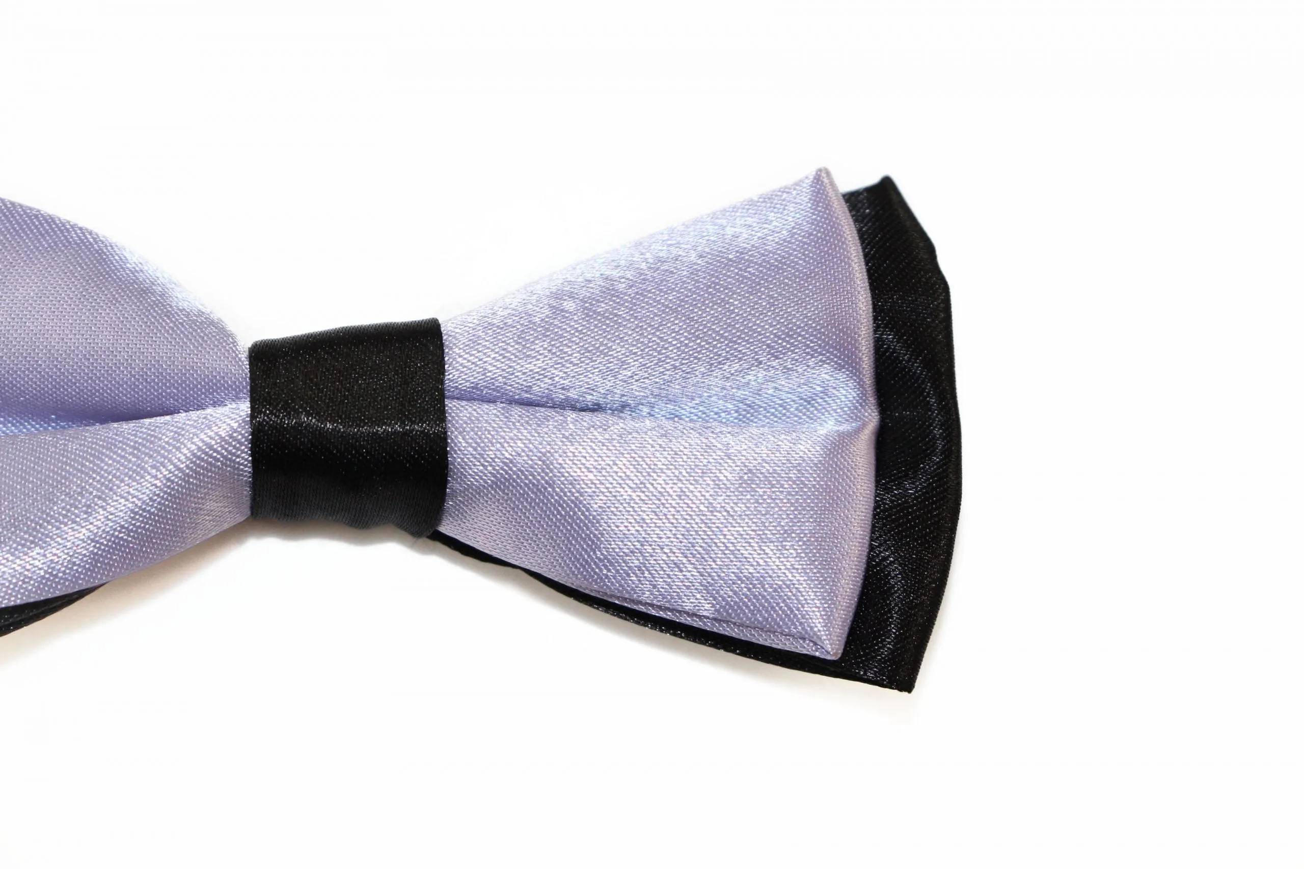 Boys Lavender Two Tone Layer Bow Tie