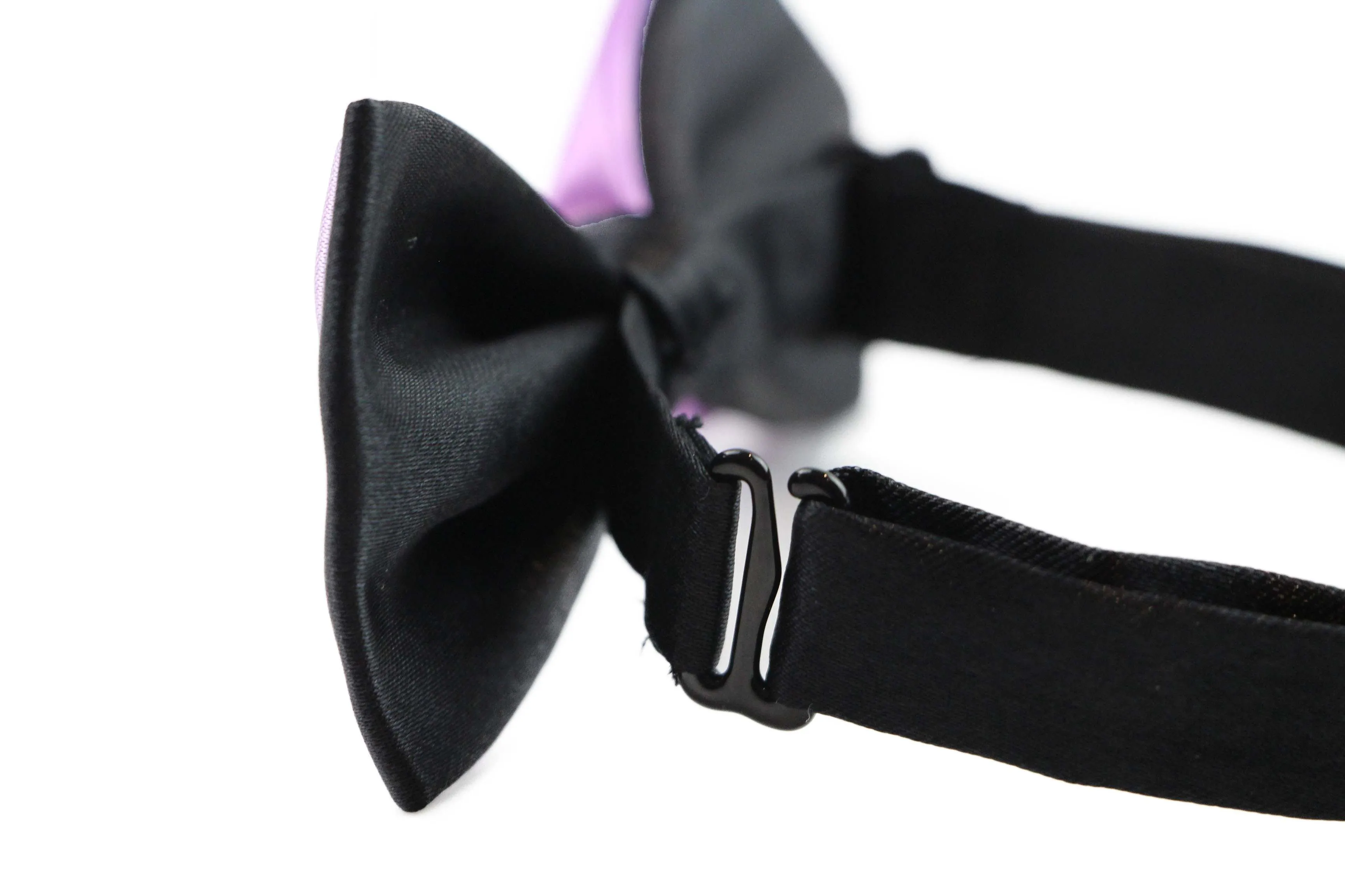 Boys Light Purple Two Tone Layer Bow Tie