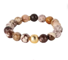 BudhaGirl Bianca Bracelet - Chocolate Jasper | RESTOCK