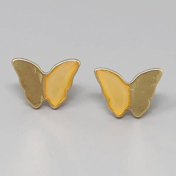 Butterfly Acrylic Stud Earrings