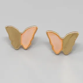 Butterfly Acrylic Stud Earrings