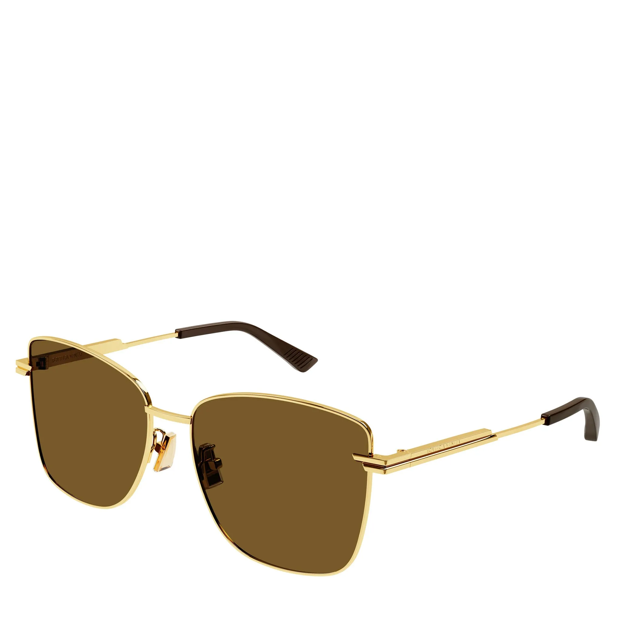 BV 1237S Sunglasses, Gold/Brown