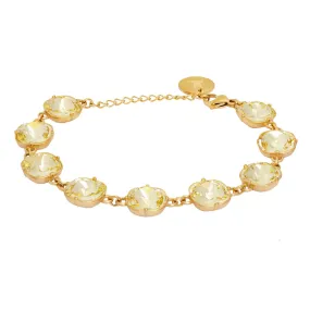 Camilla Øhrling Carla Lemon Swarovski Lux Armbånd