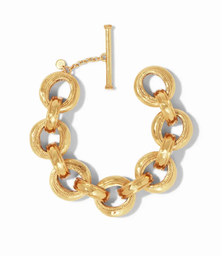 Cannes Gold Link Bracelet | Julie Vos