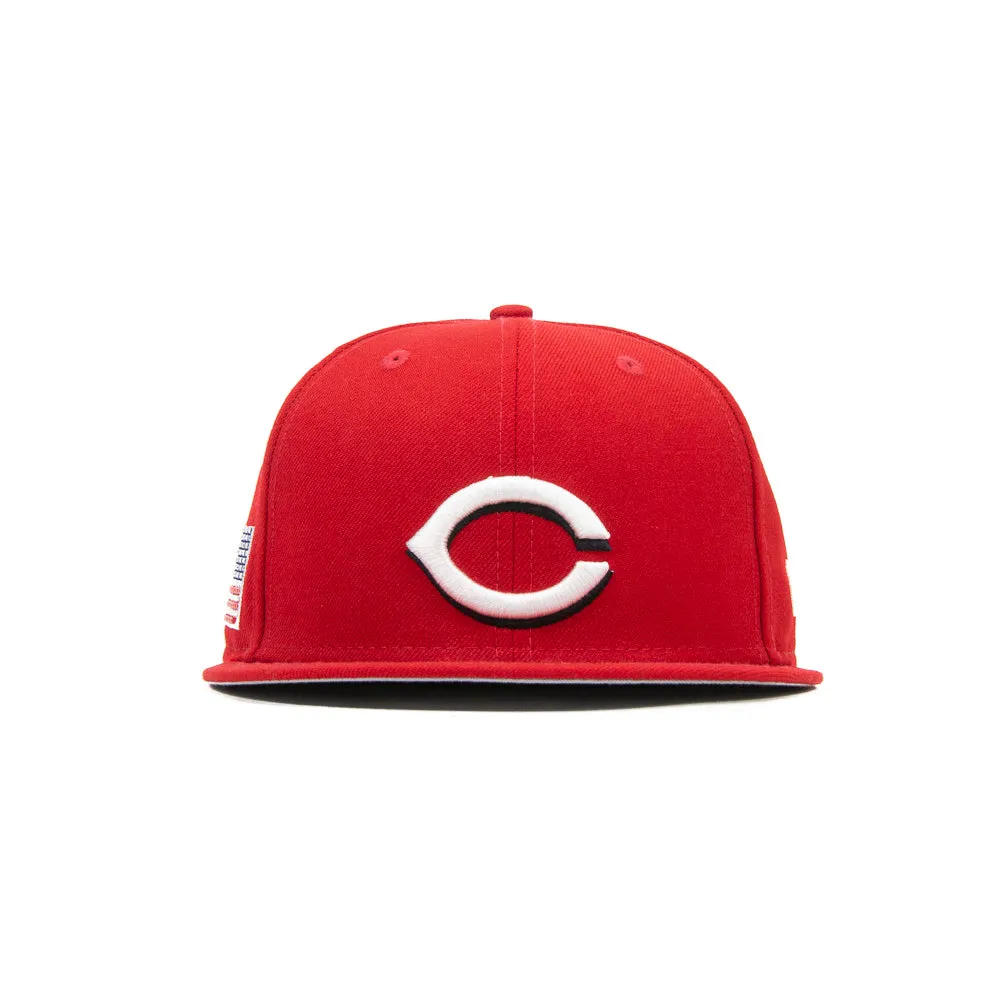 Cincinnati Reds Fitted (Swarovski Crystals)