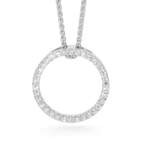 Circular Diamond Pendant