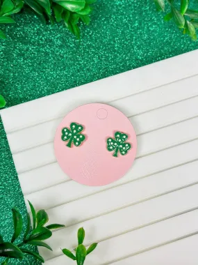 Clover Dots Enamel Studs