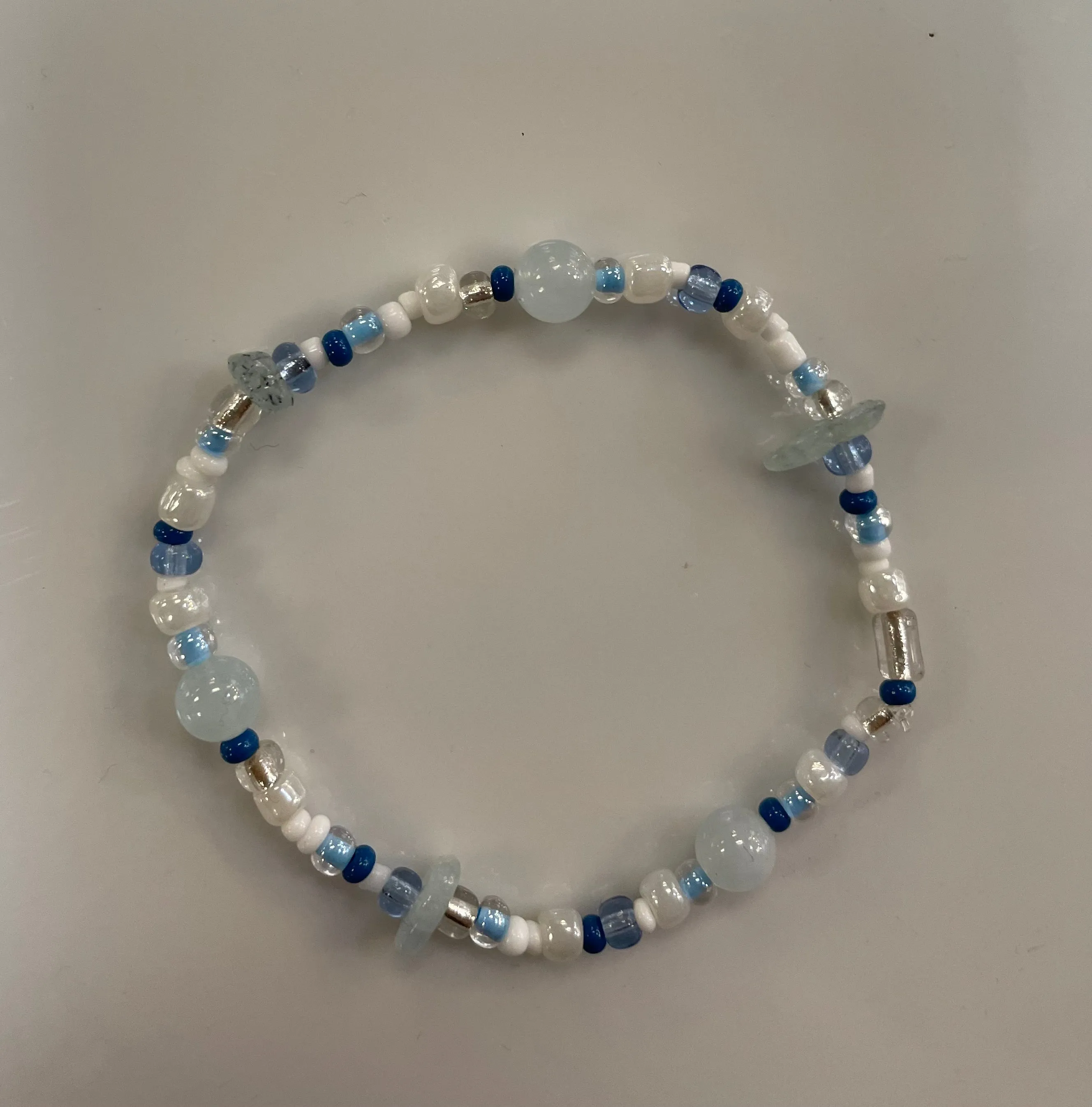 Crystal and Bead Bracelets