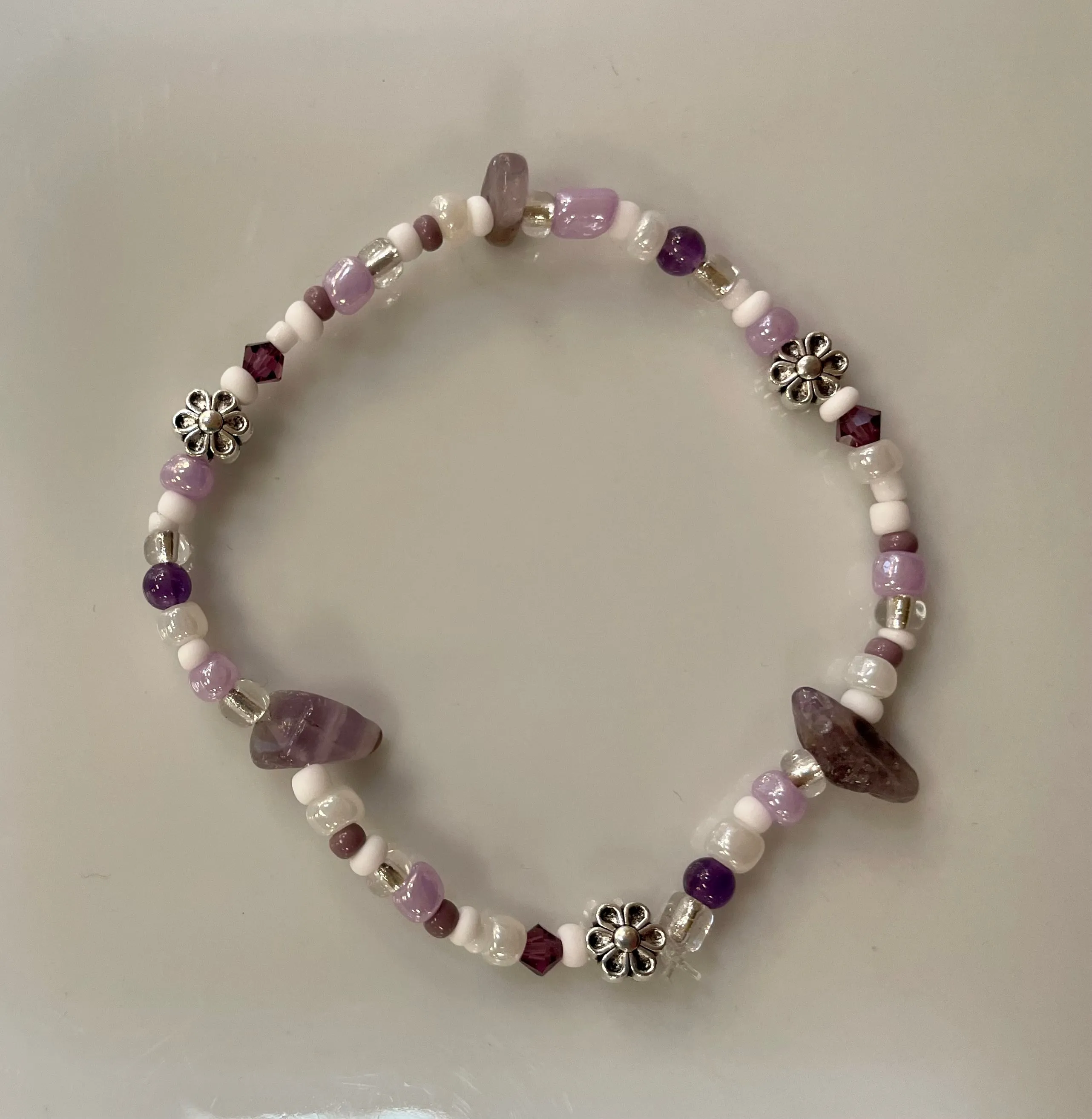 Crystal and Bead Bracelets