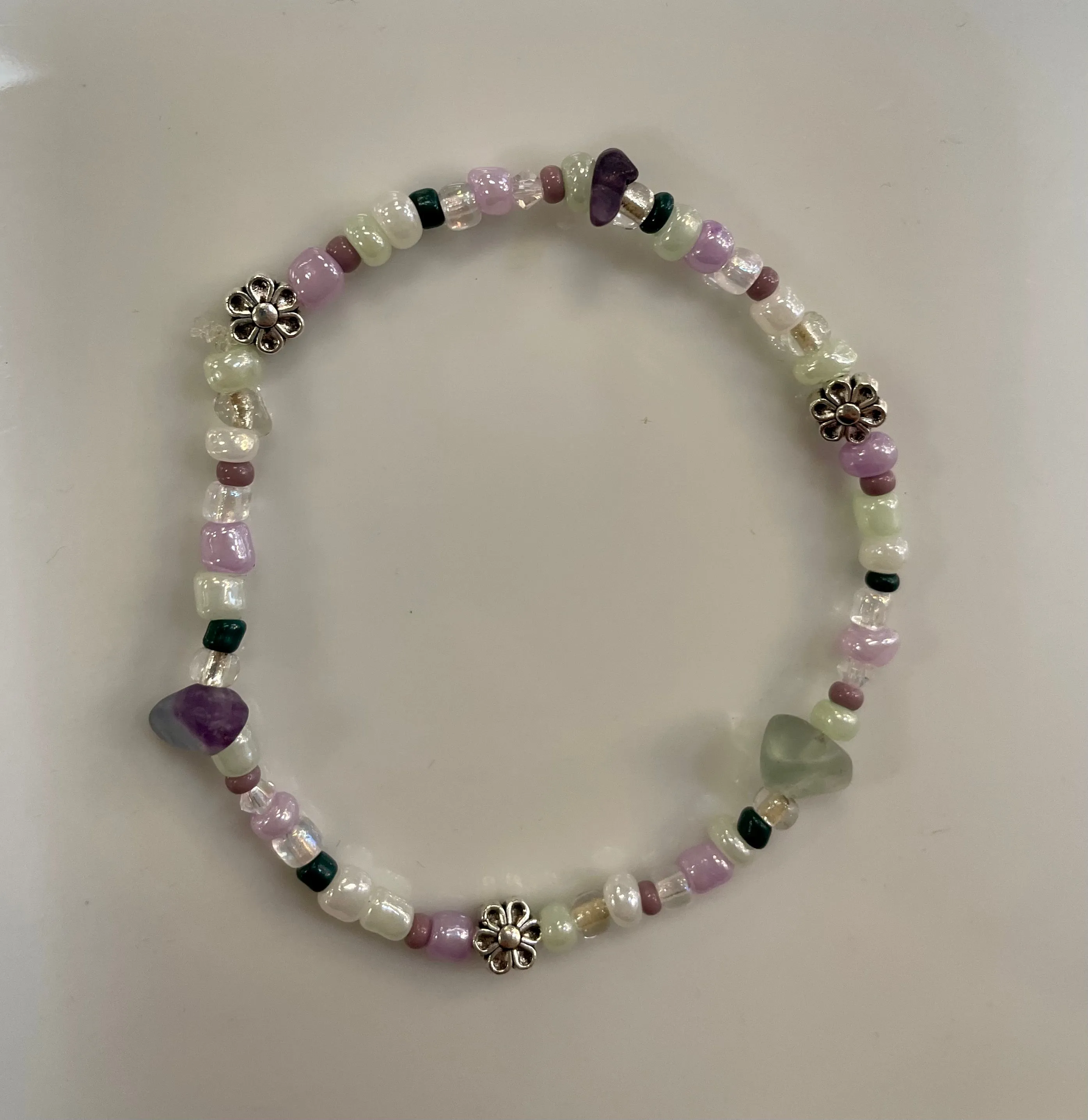 Crystal and Bead Bracelets