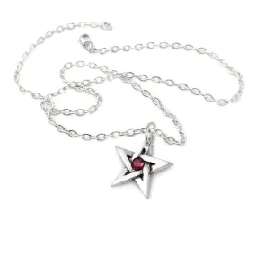 Crystal Pentagram Pendant