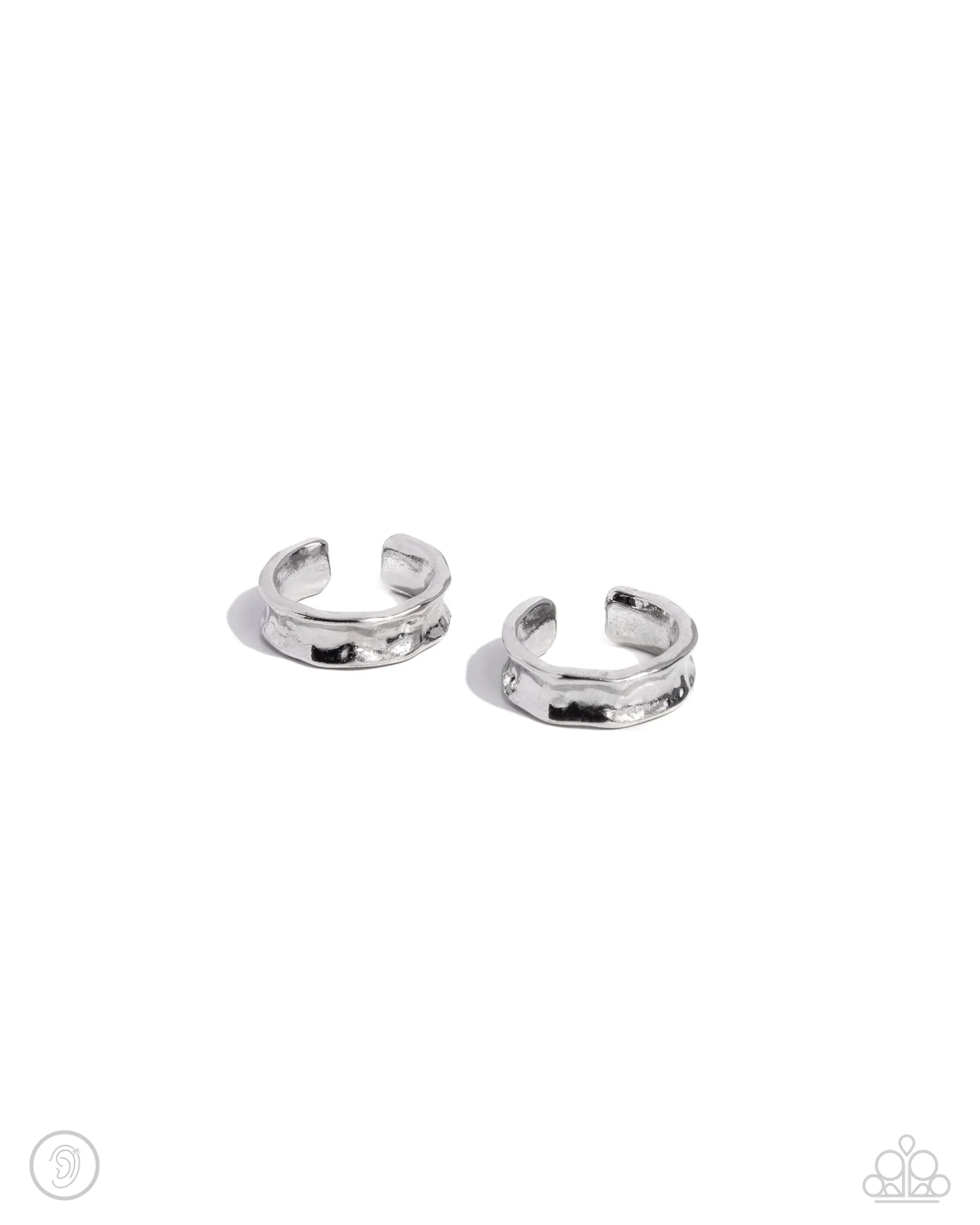 CUFF Call - Silver Earrings