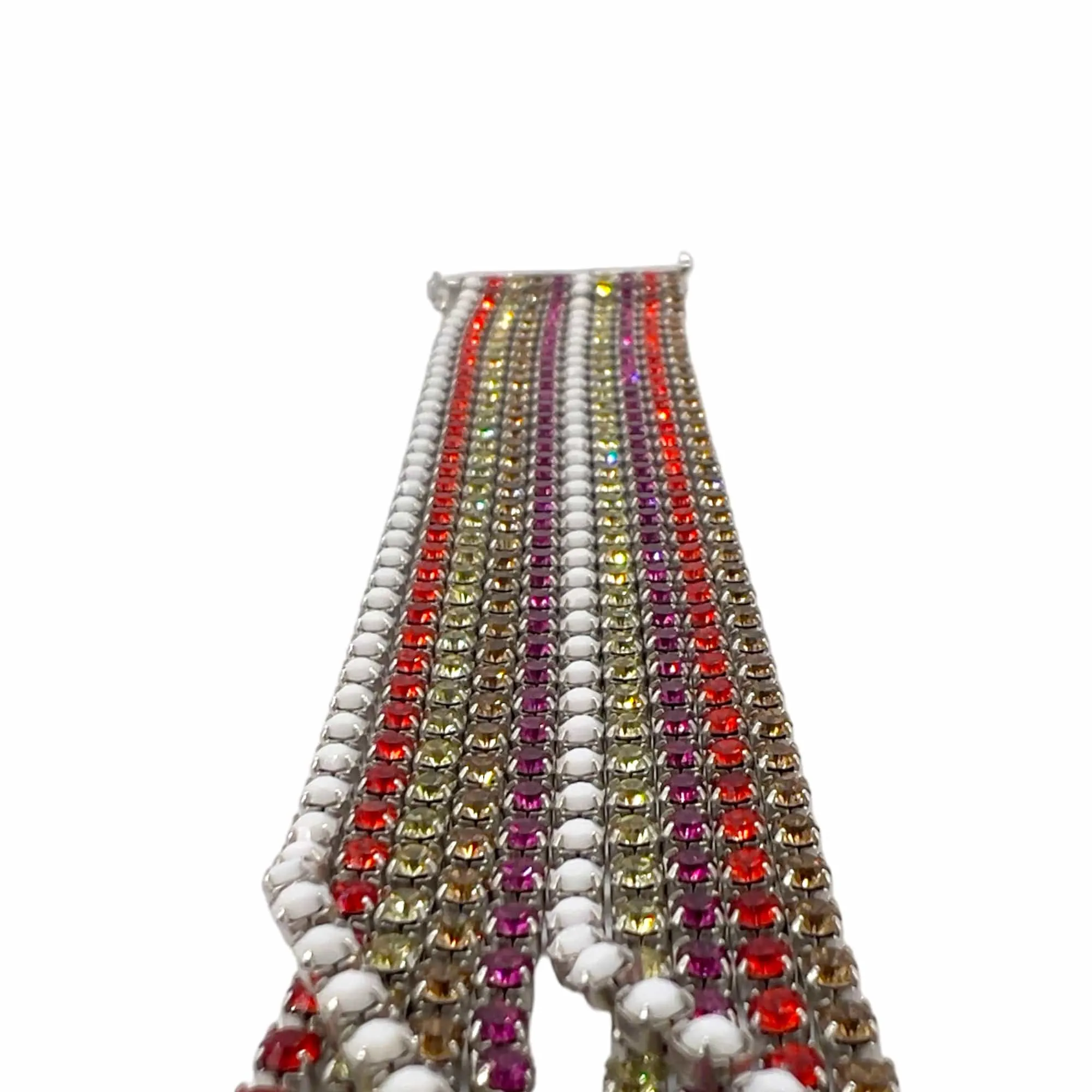 DANIEL SWAROVSKI Multi-strand Crystal Bracelet - Multicolored