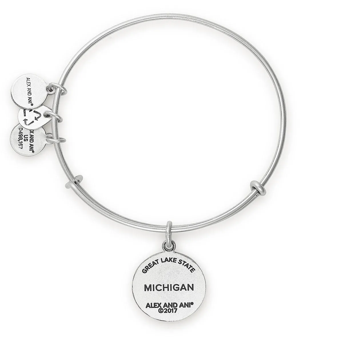 Detroit   Great Lakes Duo Charm Bangle