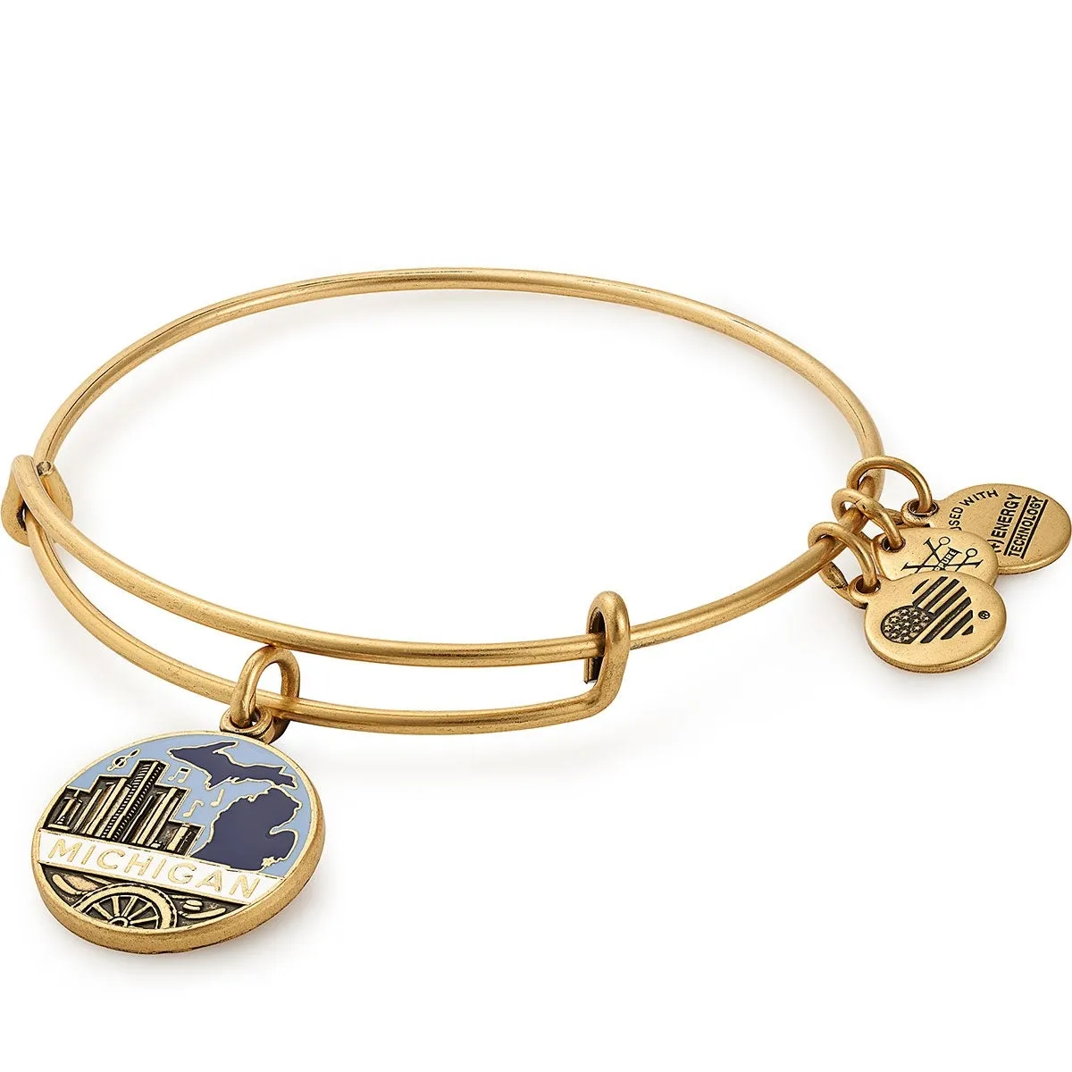 Detroit   Great Lakes Duo Charm Bangle