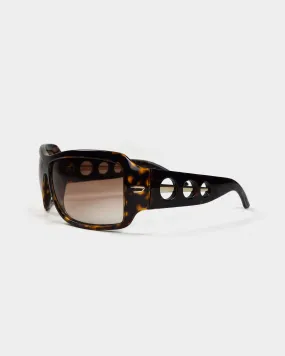 Vintage Diesel COL5 Smoked Print Sunglasses 2000s – Retro UV Protection Eyewear