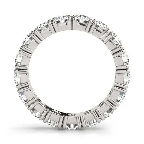 DIVINE 2.9 Carat Diamond Eternity Band in 14K/ 18K/ Platinum GIA Graded 15 pointer G Color SI1 Clarity By Mike Nekta SIZE 9