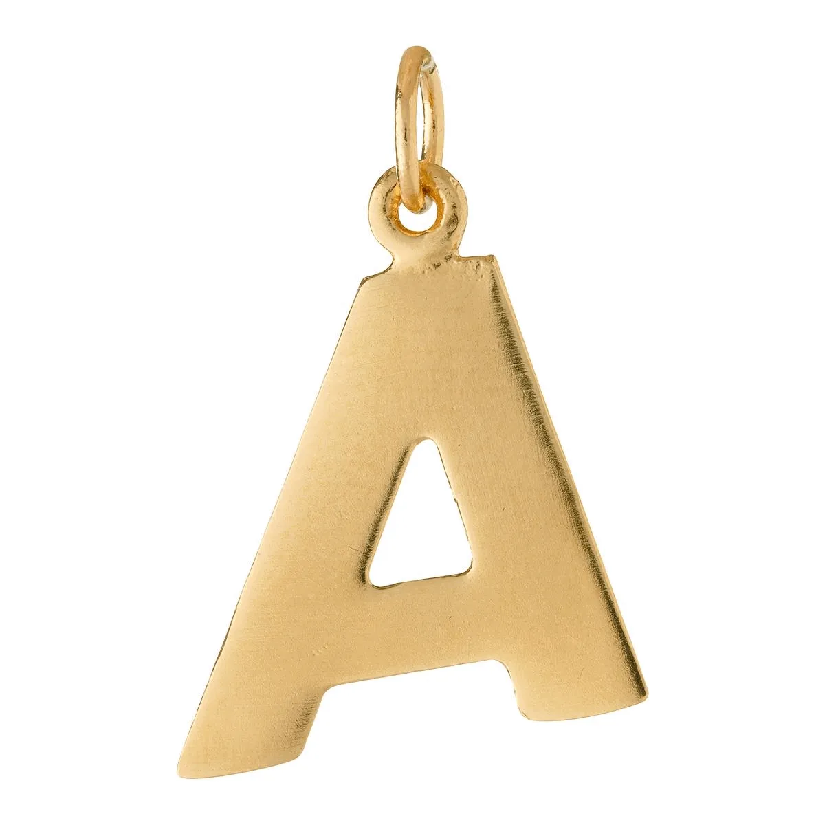 E Cutout Letter Charm