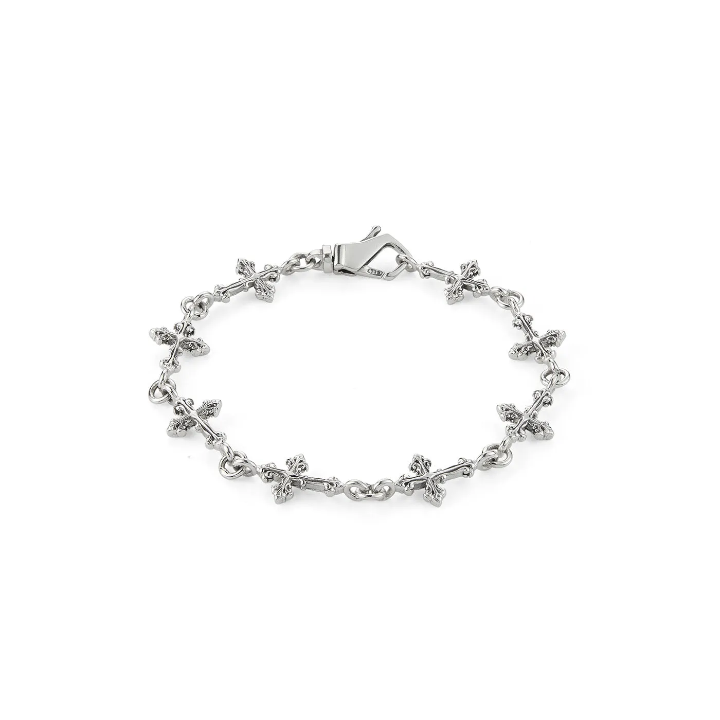 Emanuele Bicocchi Multi-Cross Avelli Bracelet - Silver