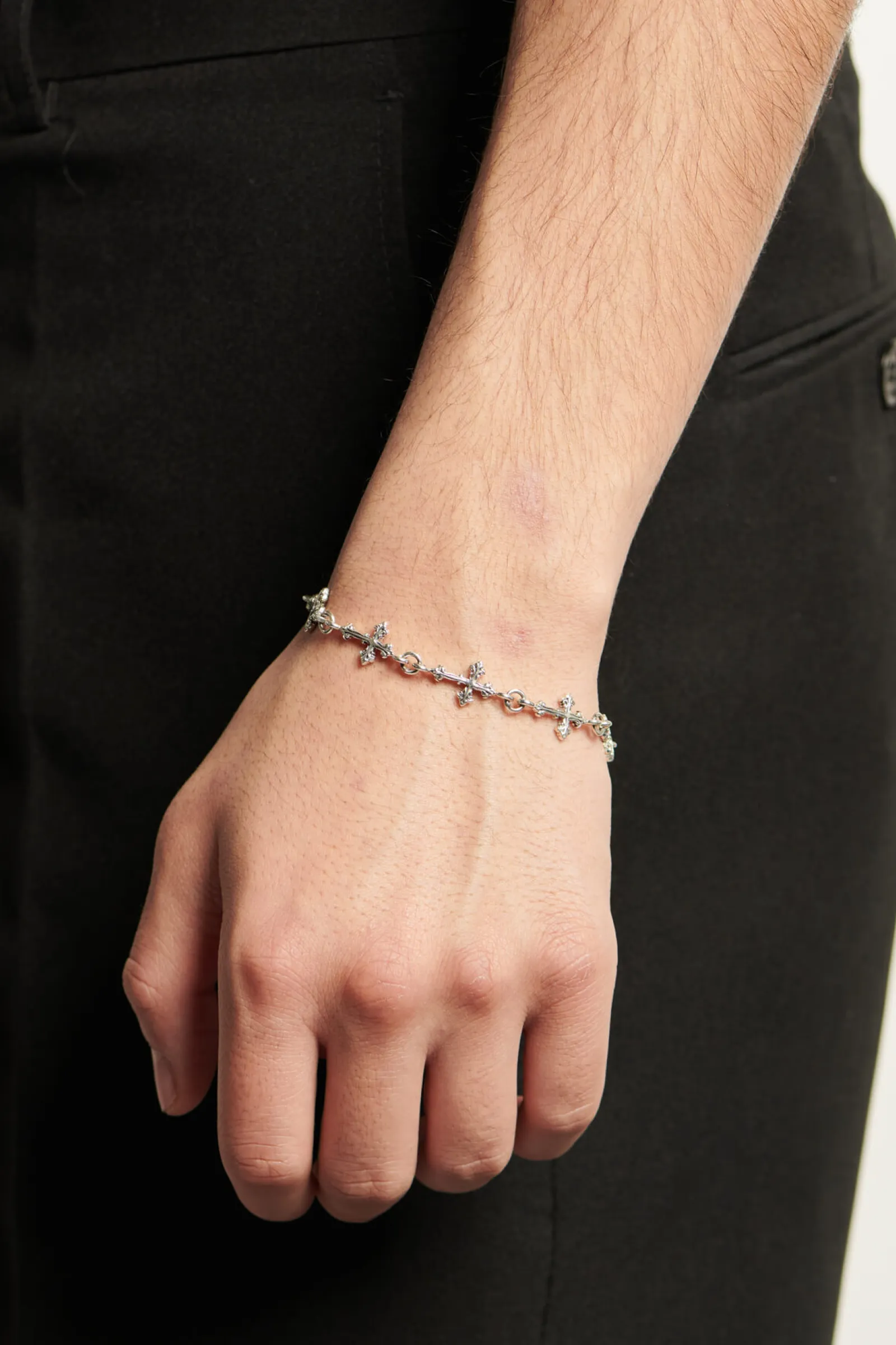 Emanuele Bicocchi Multi-Cross Avelli Bracelet - Silver