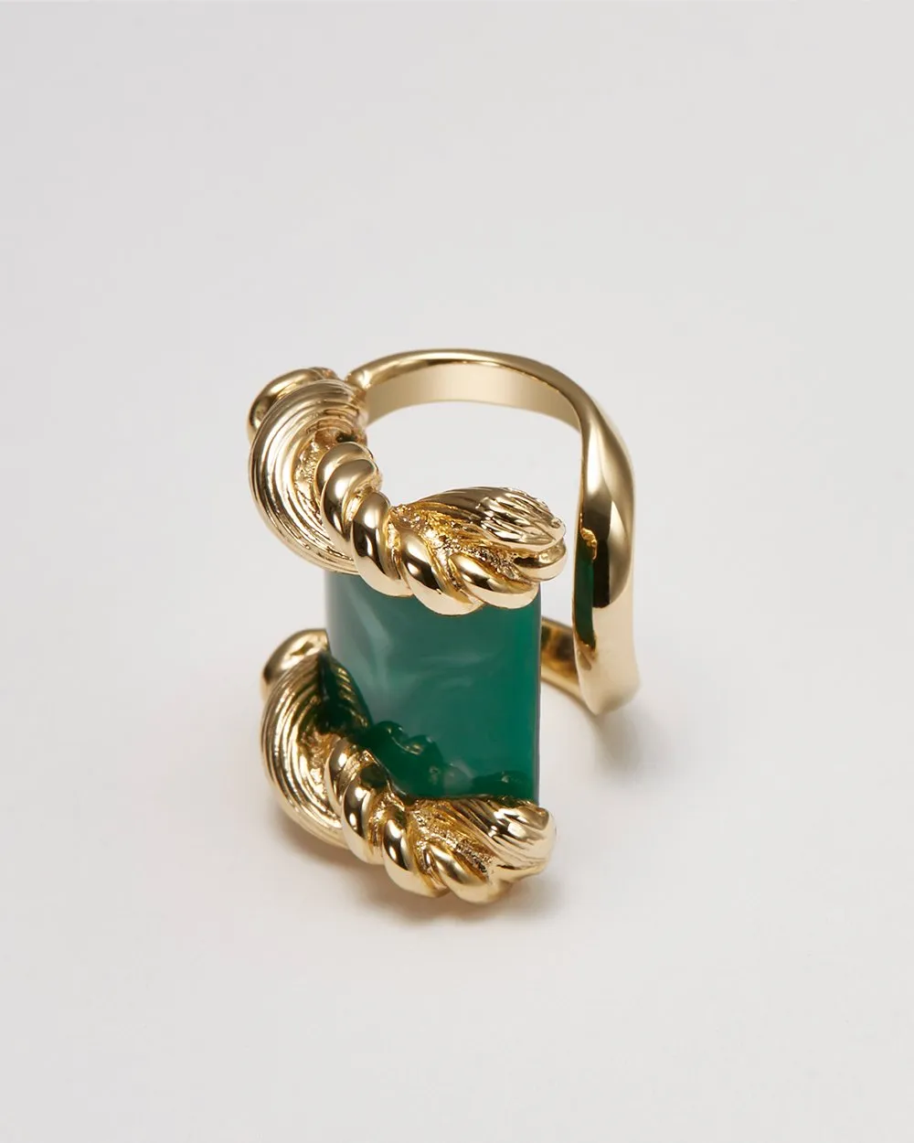 Emerald Empress Ear Cuff