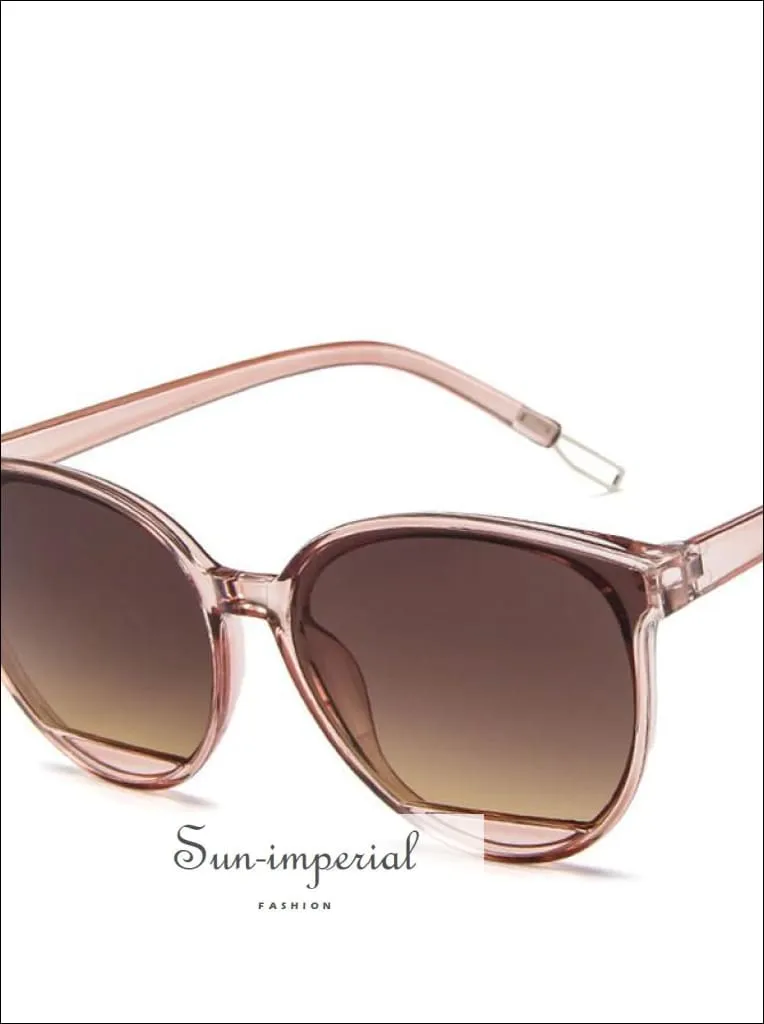 Fashion Sunglasses Women Vintage Metal Eyeglasses Mirror Classic Vintage Sunniness