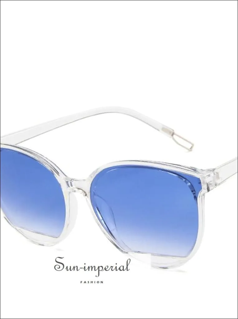 Fashion Sunglasses Women Vintage Metal Eyeglasses Mirror Classic Vintage Sunniness