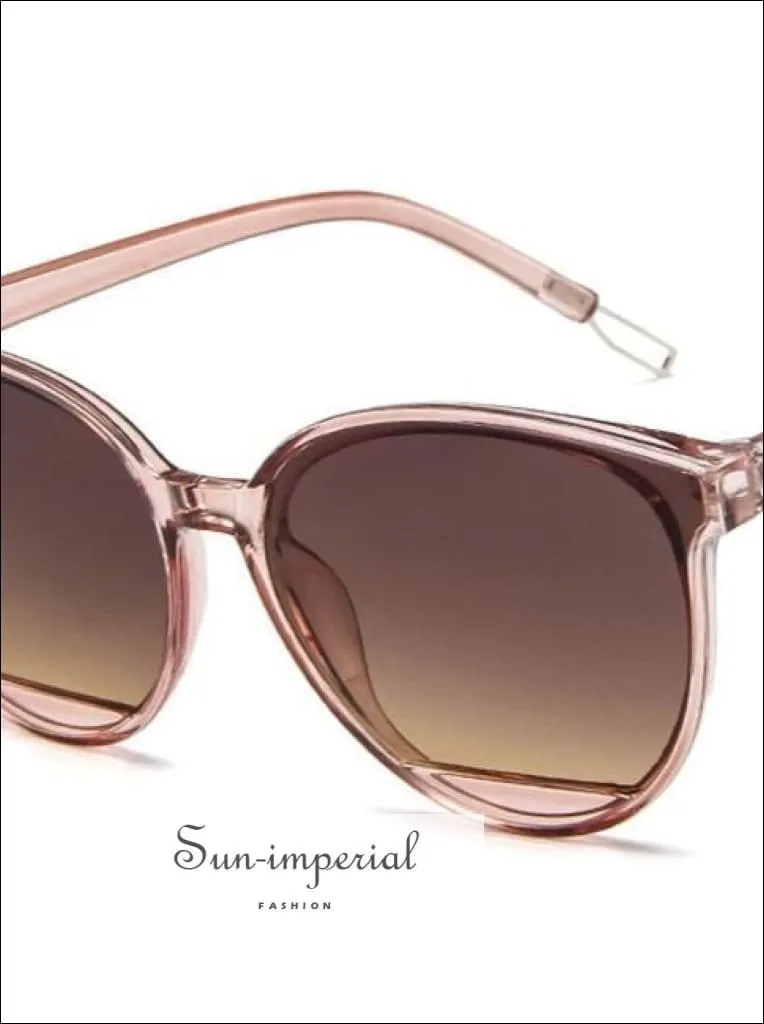 Fashion Sunglasses Women Vintage Metal Eyeglasses Mirror Classic Vintage Sunniness