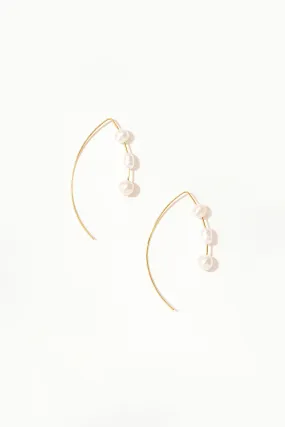 Freshwater Pearl Threader Earrings