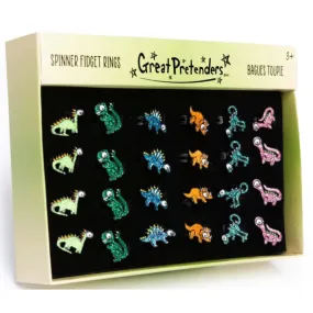 Great Pretenders Dinosaur Fidget Rings