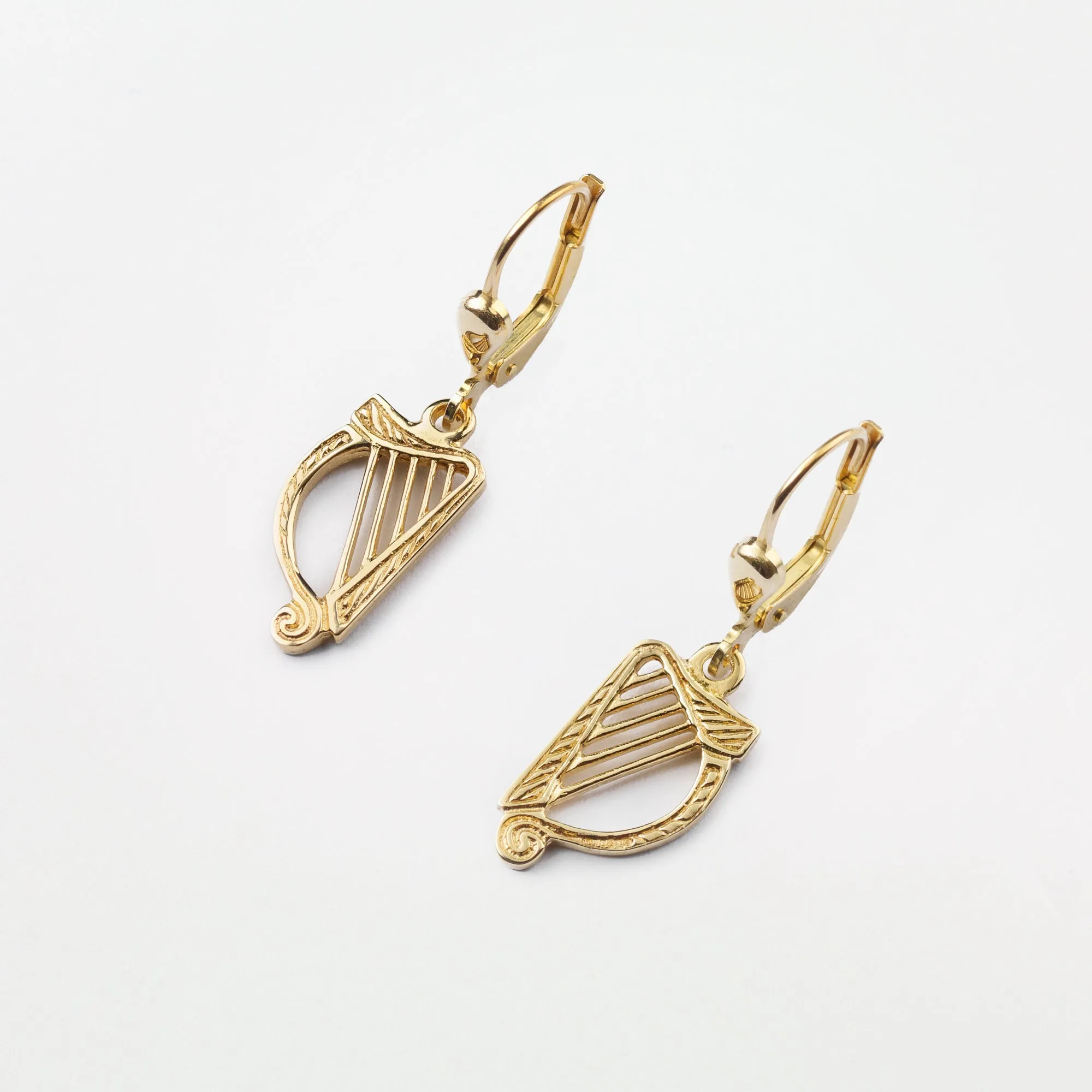 Harp Drop Earrings