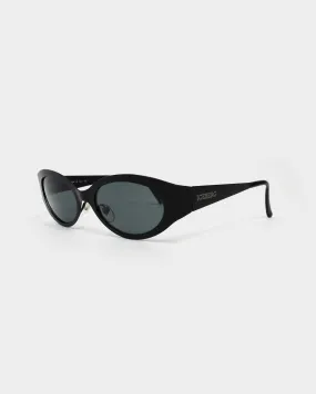 Iceberg Metallic Black Sunglasses 2000's