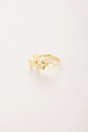 Jensyn Double Flower Ring