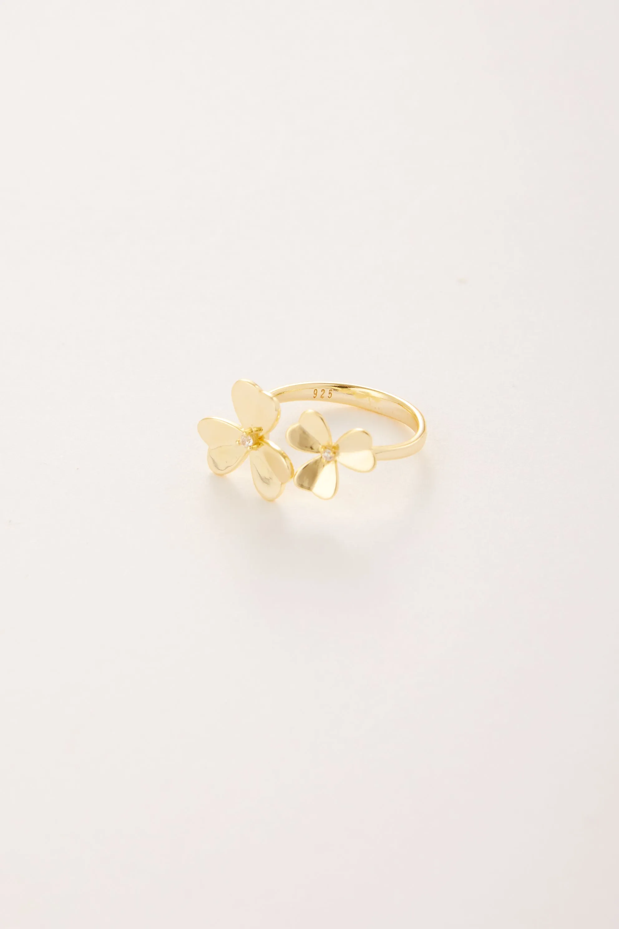 Jensyn Double Flower Ring