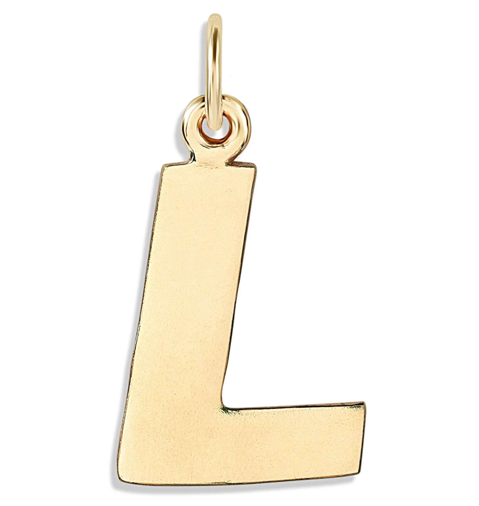 L Cutout Letter Charm