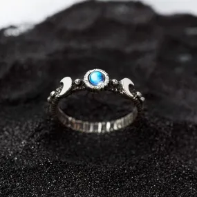 LALUNA | Moonstone silver ring