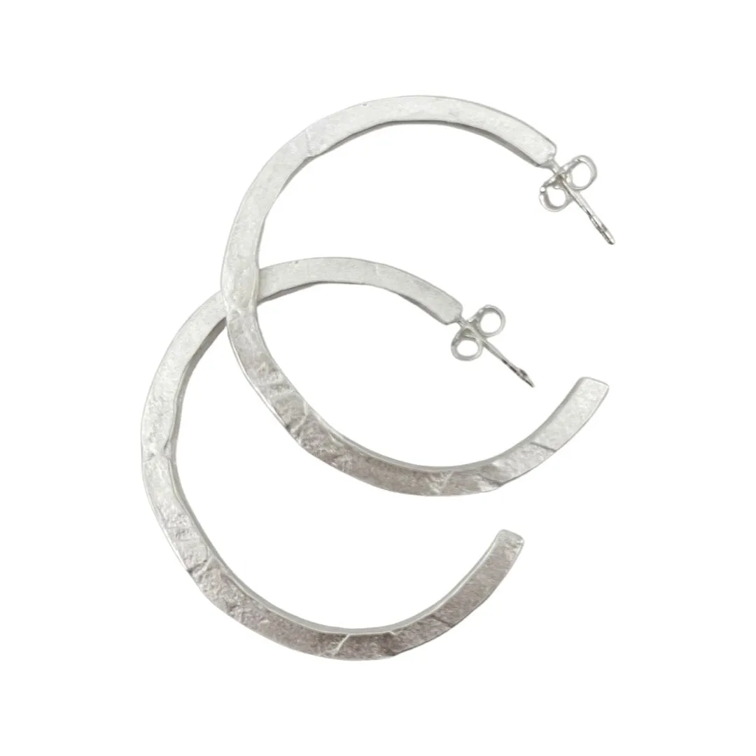 LAMAURI BRASS HOOP EARRINGS