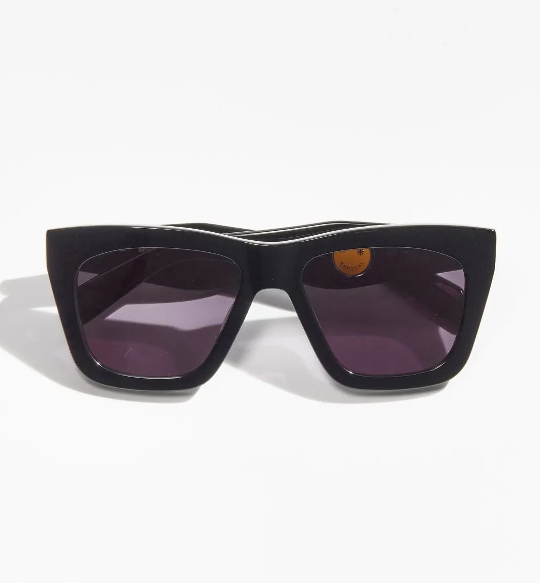 Light Lover Bio-Acetate Sunglasses - Black with Smoke Lens