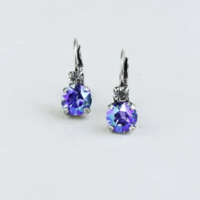 Light Sapphire Aurora Borealis Edie Earrings