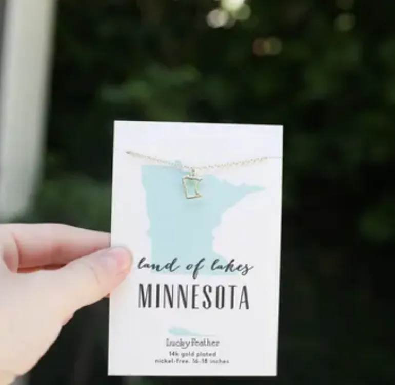 Minnesota 14K Nickel Free Necklace